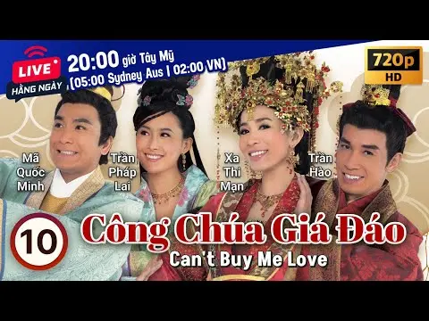 Queen Xa Thi Mạn | TVB Công Chúa Giá Đáo tập 10/32 | tiếng Việt | Trần Hào, Chung Gia Hân | TVB 2010