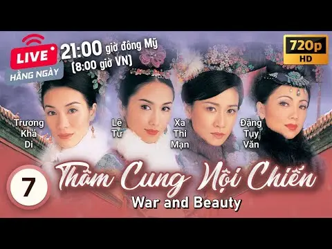 Queen Xa Thi Mạn | TVB Thâm Cung Nội Chiến tập 7/30 | tiếng Việt | Lê Tư, Đặng Tụy Văn | TVB 2004